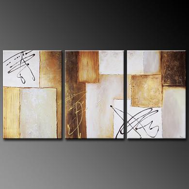 Dafen Oil Painting on canvas abstract -set344